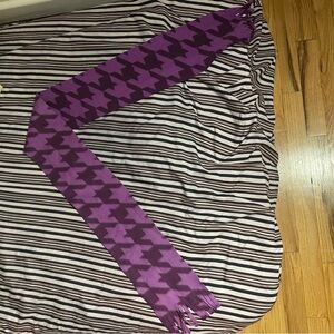 Purple scarf​